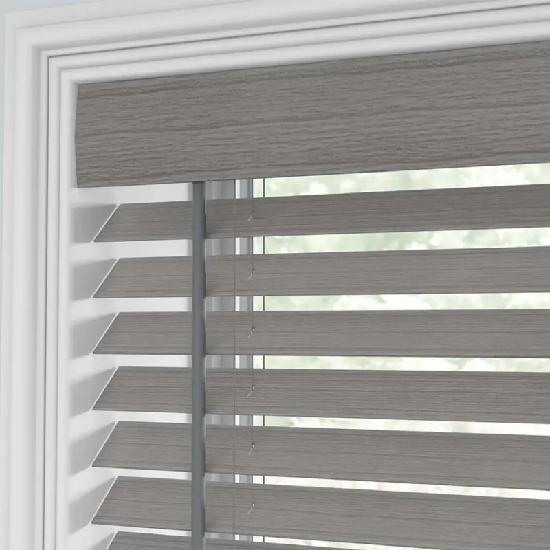 Eskitme Meşe Polywood Jaluzi