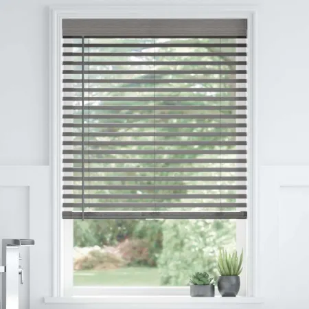 Eskitme Meşe Polywood Jaluzi